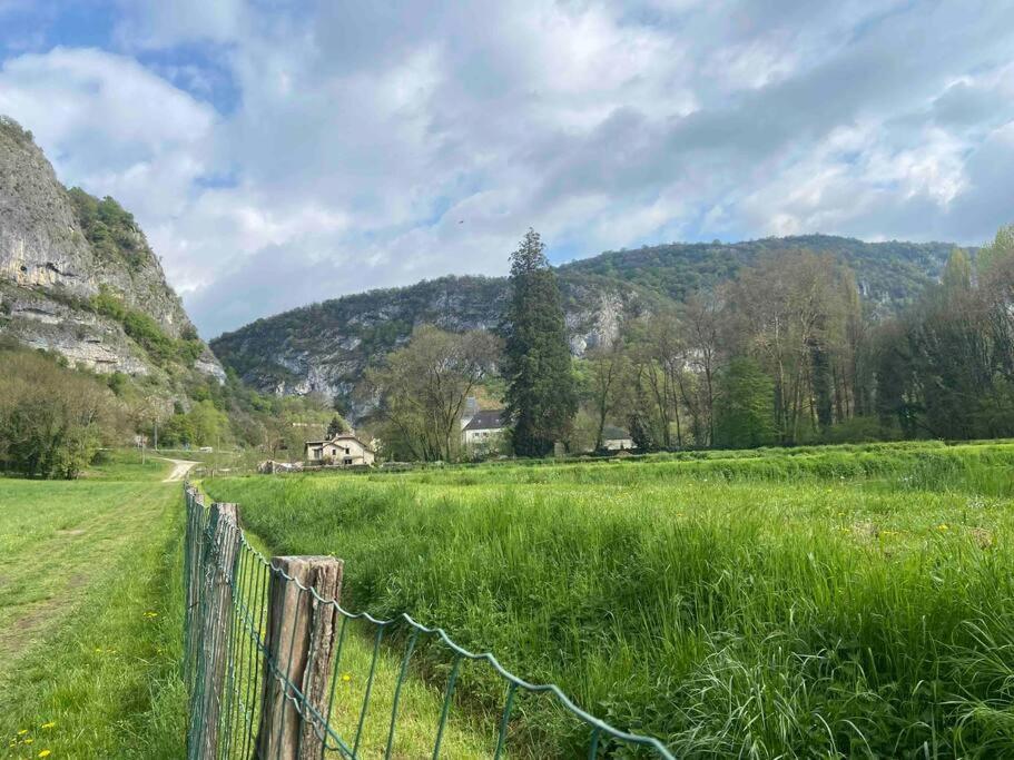 Au Chateau Saint Blaise Virignin Exteriör bild