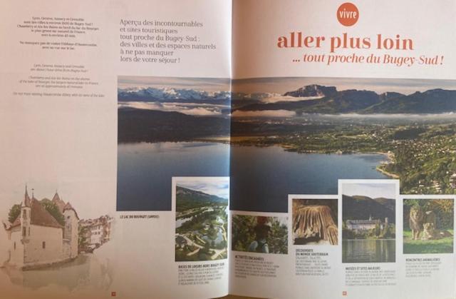 Au Chateau Saint Blaise Virignin Exteriör bild